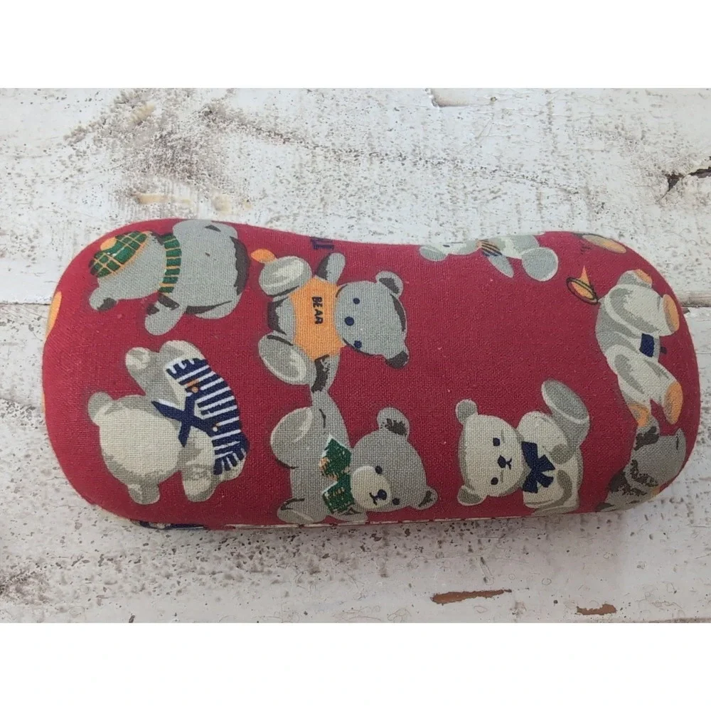 Teddy Bear Hard Shell Eye‎ Glass Case